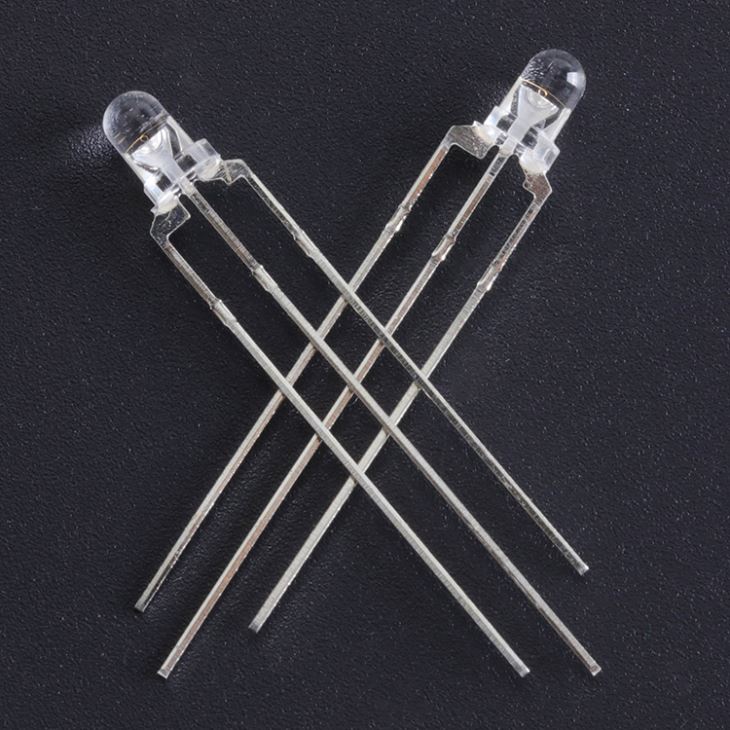 3mm Bi Renk Kırmızı Beyaz Led